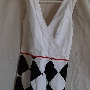 Romper with outer dress jacket